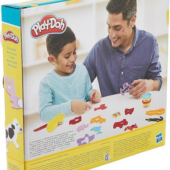 Brand New 🦁 Play-Doh® Fundamental Animals Set 🎨🐬 3 years and up - Picture 5 of 10